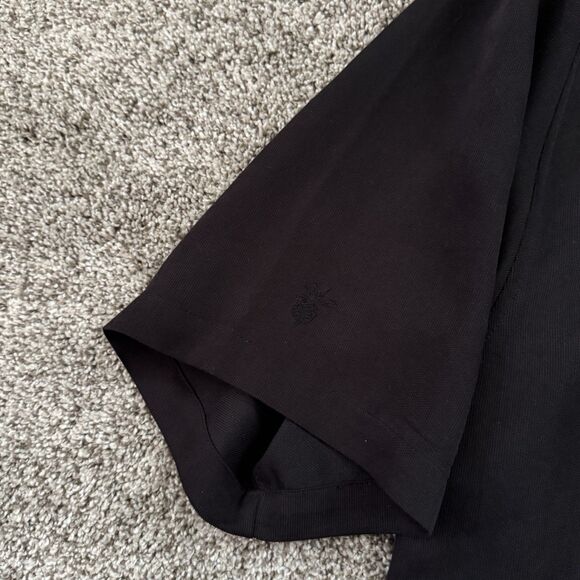 CUBAVERA Dos Equis XX Embroidered Black Shirt Pocket Size Medium NWT - Picture 5 of 13